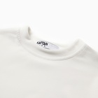 Костюм детский (свитшот, леггинсы) KAFTAN Plushy р.34 (122-128), белый 10644723