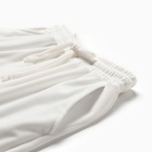 Костюм детский (свитшот, брюки) KAFTAN Plushy, размер 34 (122-128 см), белый - фото 25481119