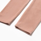 Костюм детский (свитшот, леггинсы) KAFTAN Plushy р.36 (134-140), бежевый - фото 26358543