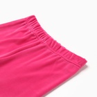 Костюм детский (свитшот, леггинсы) KAFTAN Plushy р.34 (122-128), фуксия 10644749