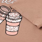 Туника домашняя женская "Кофе", бежевый, размер 46 - Фото 3
