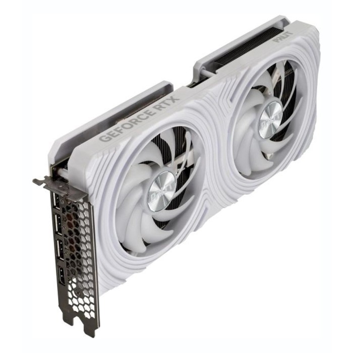 Видеокарта Palit PCI-E 4.0 RTX4060TI DUAL WHITE NVIDIA GeForce RTX 4060TI 8Gb 128bit GDDR6   1068524 - фото 51638472