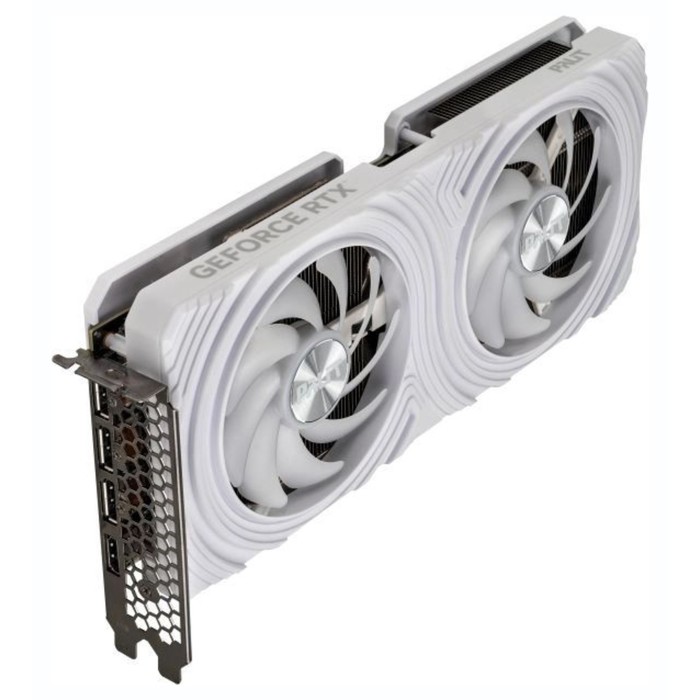 Видеокарта Palit PCI-E 4.0 RTX4070 DUAL WHITE NVIDIA GeForce RTX 4070 12Gb 192bit GDDR6X 19   106852 - фото 51627314