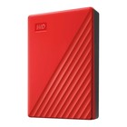 Жесткий диск WD USB 3.2 Gen 1 4TB WDBPKJ0040BRD-WESN My Passport 2.5" красный - Фото 5