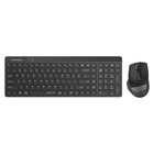 Клавиатура + мышь A4Tech Fstyler FG2400 Air клав:черный мышь:черный USB беспроводная slim (   106853 - Фото 1