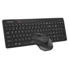 Клавиатура + мышь A4Tech Fstyler FG2400 Air клав:черный мышь:черный USB беспроводная slim (   106853 - Фото 3