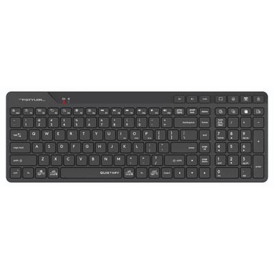 Клавиатура A4Tech Fstyler FBK27C AS, чёрная, USB, беспроводная (Bluetooth/Radio), slim, мультимедийная