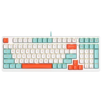 Клавиатура A4Tech Fstyler FS300 механическая белый USB for gamer LED (FS300 PANDA SNORKLENI 106853