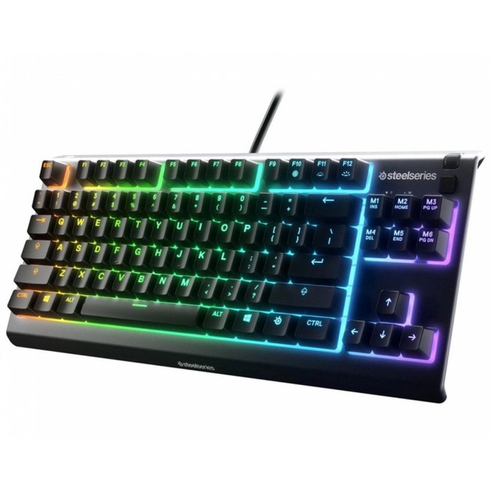 Клавиатура Steelseries Apex 3 TKL RU черный USB for gamer LED (64817) - фото 51614383