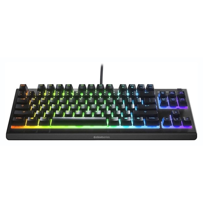 Клавиатура Steelseries Apex 3 TKL RU черный USB for gamer LED (64817) - фото 51614384