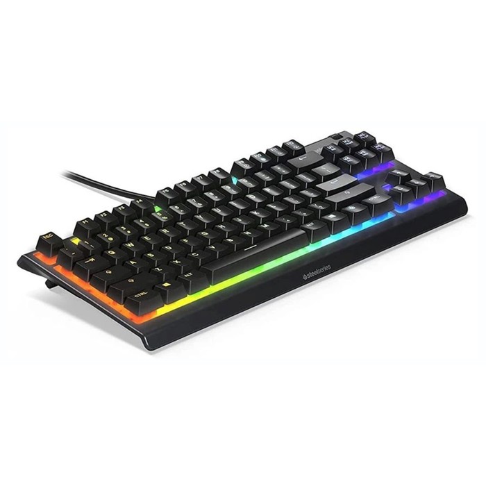 Клавиатура Steelseries Apex 3 TKL RU черный USB for gamer LED (64817) - фото 51614385