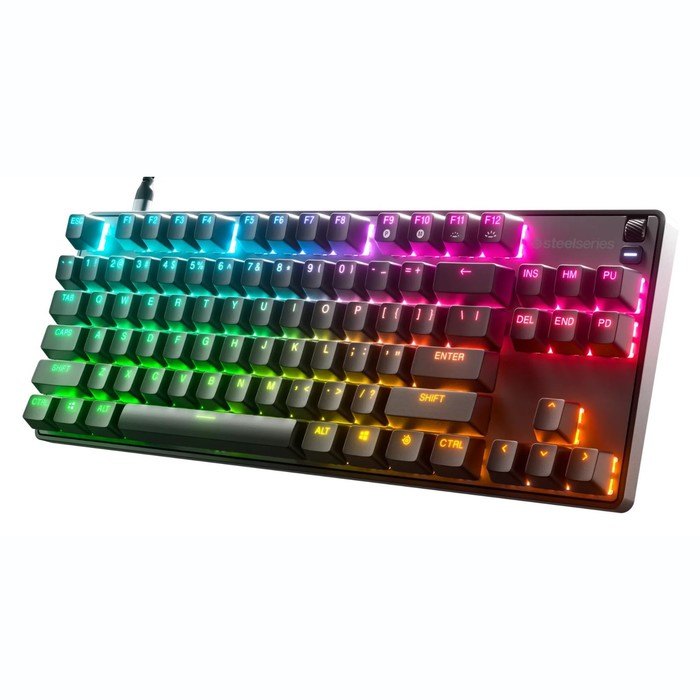 Клавиатура Steelseries Apex 9 TKL US механическая черный USB Multimedia for gamer LED (подс   106853 - фото 51614393