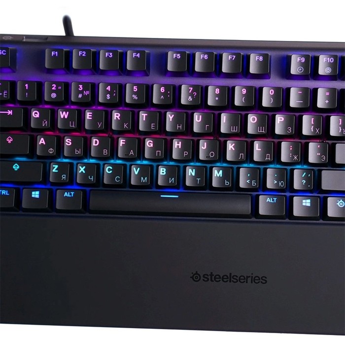 Клавиатура Steelseries Apex Pro TKL (2023) механическая черный USB for gamer LED (подставка   106853 - фото 51614397