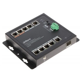 Коммутатор Dahua DH-PFS3111-8ET-96-F 10x1Гбит/с 6PoE+ 2PoE++ 96W неуправляемый