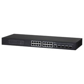 Коммутатор Dahua DH-PFS4420-16GT-240 (L2) 20x1Гбит/с 4SFP 16PoE 240W управляемый