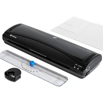 Ламинатор Heleos ЛМА-3КН A3, 2 вала, 75–150 мкм, 30 см/мин, холодное ламинирование, чёрный