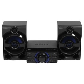 Минисистема Sony MHC-M40D черный CD CDRW DVD DVDRW FM USB BT