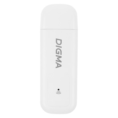 Модем 3G/4G Digma Dongle Wi-Fi DW1960 USB Wi-Fi Firewall +Router внешний белый
