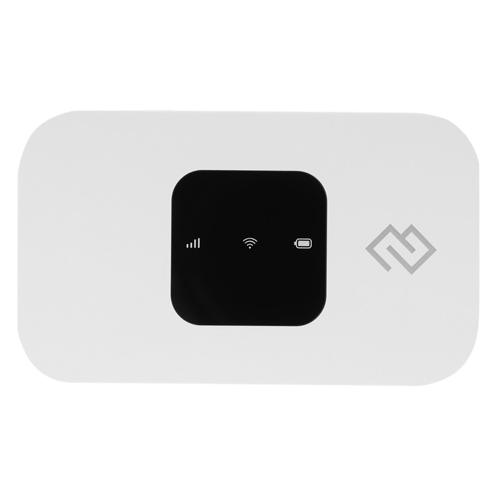 Модем 3G/4G Digma Mobile Wi-Fi DMW1880 micro USB Wi-Fi Firewall +Router внешний белый - Фото 1