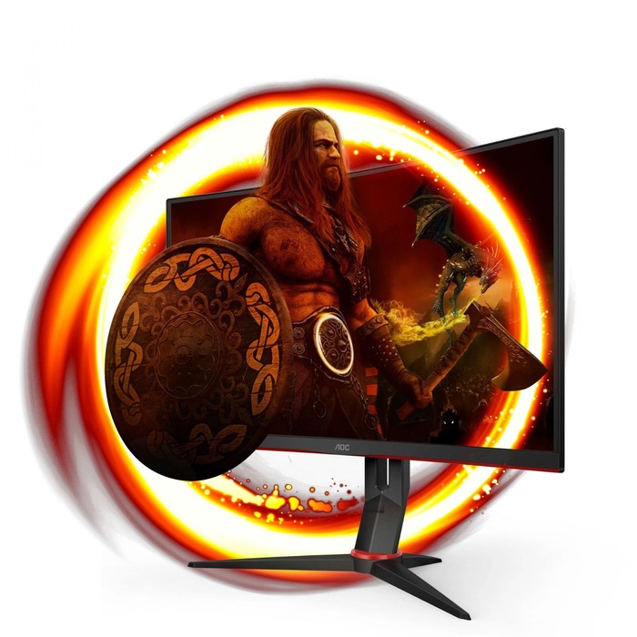 Монитор AOC 27" Gaming CQ27G2S черный/красный VA LED 1ms 16:9 HDMI матовая HAS Piv 250cd 17   106854 - фото 51614606