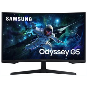 Монитор Samsung 32" Odyssey G5 S32CG550EI черный VA LED 1ms 16:9 HDMI матовая 300cd 178гр/1   106855