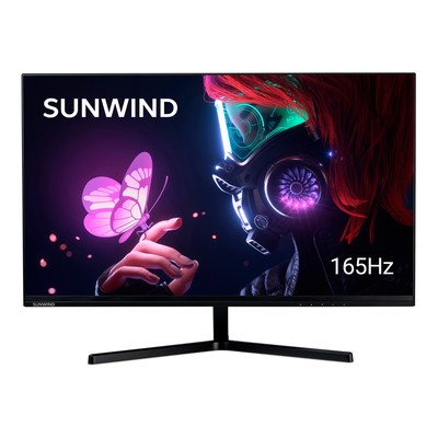 Монитор SunWind 23.8" SUN-M24BG110 черный VA LED 6ms 16:9 HDMI матовая 250cd 178гр/178гр 19   106855