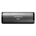 Накопитель SSD A-Data USB-C 2TB ASE760-2TU32G2-CTI SE760 1.8" серый - Фото 1