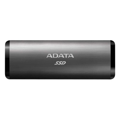 Накопитель SSD A-Data USB-C 2TB ASE760-2TU32G2-CTI SE760 1.8" серый