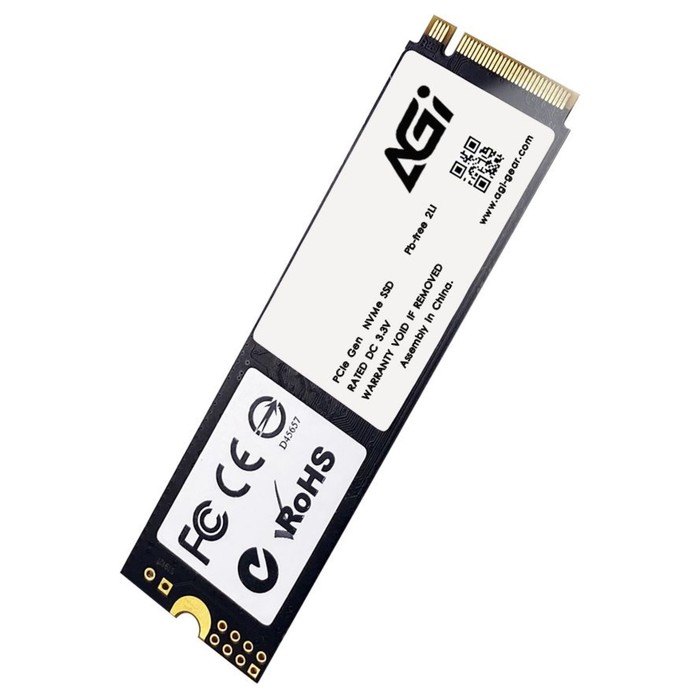 Накопитель SSD AGi PCIe 3.0 x4 2TB AGI2T0GIMAI218 M.2 2280 - фото 51607653