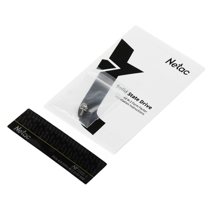 Накопитель SSD Netac PCIe 4.0 x4 1TB NT01NV7000t-1T0-E4X NV7000-t M.2 2280 - фото 51614995