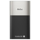 Накопитель SSD Netac USB-C 128GB NT01Z9-128G-32BK Z9 1.8" черный - фото 51607719