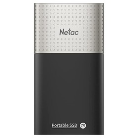 Накопитель SSD Netac USB-C 128GB NT01Z9-128G-32BK Z9 1.8" черный