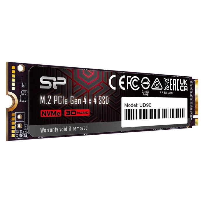 Накопитель SSD Silicon Power PCIe 4.0 x4 4TB SP04KGBP44UD9005 M-Series UD90 M.2 2280 - фото 51607770