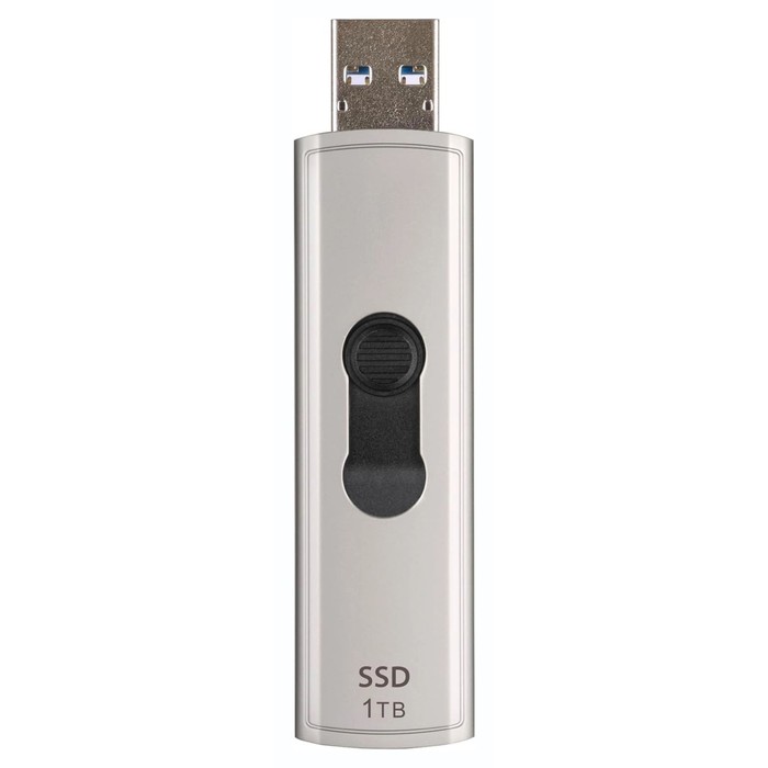 Накопитель SSD Transcend USB 3.1 1TB TS1TESD320A ESD320A 1.8" серый - фото 51614998