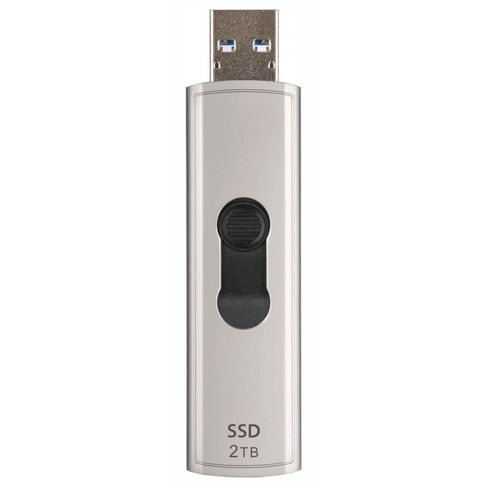 Накопитель SSD Transcend USB 3.1 2TB TS2TESD320A ESD320A 1.8" серый - фото 51615000