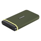 Накопитель SSD Transcend USB-C 2TB TS2TESD380C темно-зеленый - Фото 2