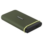 Накопитель SSD Transcend USB-C 2TB TS2TESD380C темно-зеленый - Фото 3