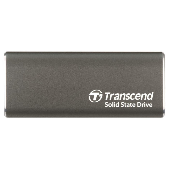 Накопитель SSD Transcend USB-C 500GB TS500GESD265C серый - Фото 1
