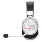 Наушники с микрофоном A4Tech Bloody MR590 Sports белый/черный 1.5м мониторные BT/Radio/3.5m 106857 - фото 51633179 Наушники с микрофоном A4Tech Bloody MR590 Sports белый/черный 1.5м мониторные BT/Radio/3.5m 106857 - фото 51633179