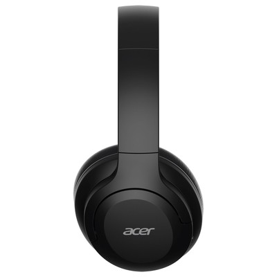 Наушники с микрофоном Acer OHR304, Bluetooth, мониторные, оголовье, чёрные