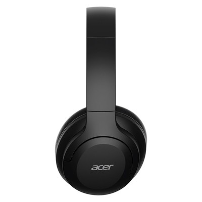 Наушники с микрофоном Acer OHR304, Bluetooth, мониторные, оголовье, чёрные