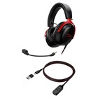 Наушники с микрофоном HyperX Cloud III черный/красный 1.2м мониторные оголовье (727A9AA) - фото 51608008 Наушники с микрофоном HyperX Cloud III черный/красный 1.2м мониторные оголовье (727A9AA) - фото 51608008