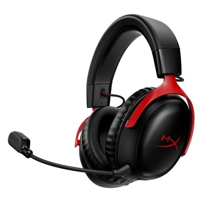 Наушники с микрофоном HyperX Cloud III черный/красный мониторные Radio оголовье (77Z46AA)