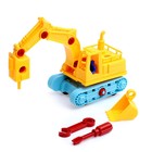 Конструктор Машина «Экскаватор», 33 детали, МИКС - Фото 1