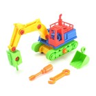 Конструктор Машина «Экскаватор», 33 детали, МИКС - Фото 7