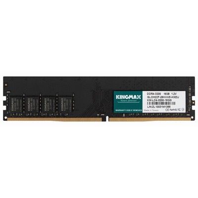 Память DDR4 16GB 3200MHz Kingmax KM-LD4-3200-16GS RTL PC4-25600 CL22 DIMM 288-pin 1.2В Ret   1068607