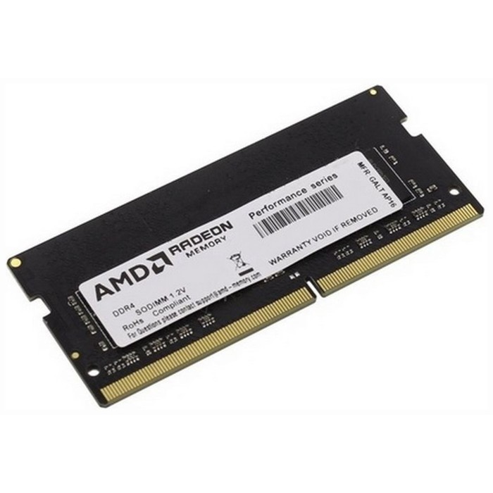 Память DDR4 4GB 3200MHz AMD R944G3206S1S-U R9 RTL PC4-25600 CL22 SO-DIMM 260-pin 1.2В Ret - Фото 1