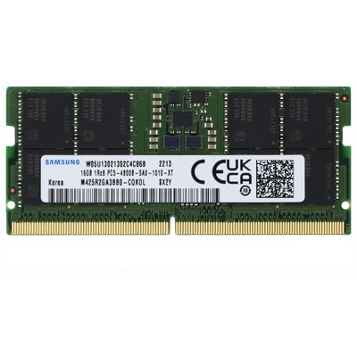 Память DDR5 16GB 4800MHz Samsung M425R2GA3BB0-CQK OEM PC5-38400 CL40 SO-DIMM 288-pin 1.1В d   106860