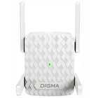 Повторитель беспроводного сигнала Digma D-WR310 (D-WR310V2), N300 Wi-Fi, белый - Фото 3
