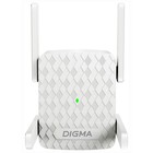 Повторитель беспроводного сигнала Digma D-WR310 (D-WR310V2), N300 Wi-Fi, белый - Фото 5